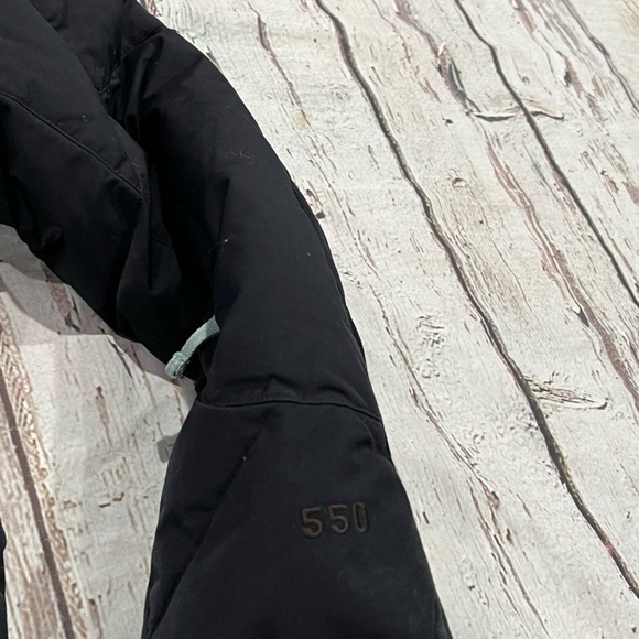 Girls The North Face Black 500 Goose Down Ski Skiing Winter Jacket - Picture 9 of 10